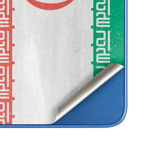 Iran Flag Distressed Moto G Play 4G (2024) Skin